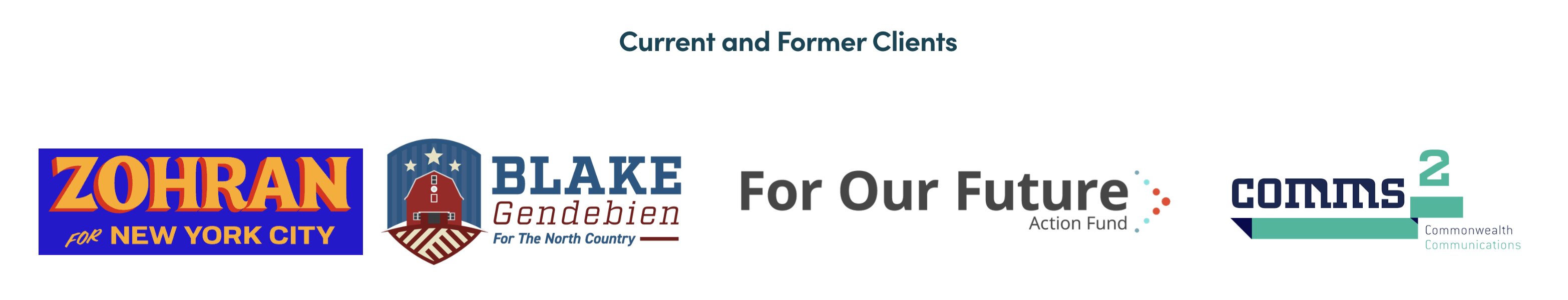 Spruce Street Compliance Client List showing Mamdani and Gendebien
